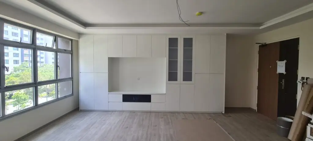 customer built wardrobe