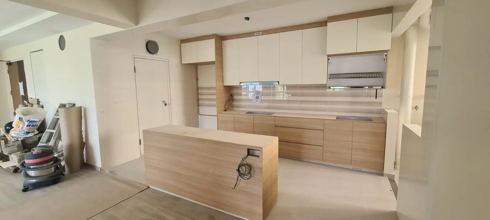 kitchen countertop and cabinetry