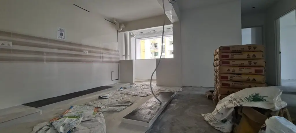 interior design start of work